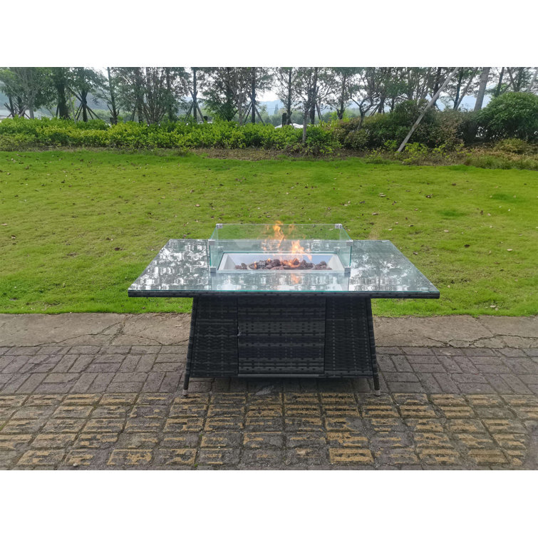 Sansibar Home Tisch mit Feuerstelle Nubieber Wayfair.de